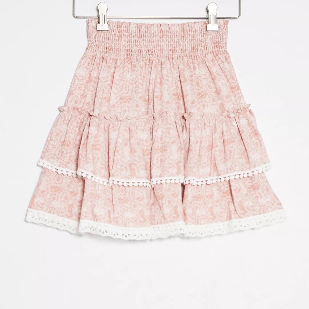 NWOT MISA Los Angeles Banu Skirt in Washed Tile